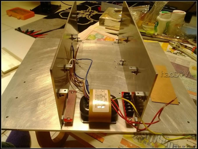 心是国都quad 606心功放,壳是Diyer