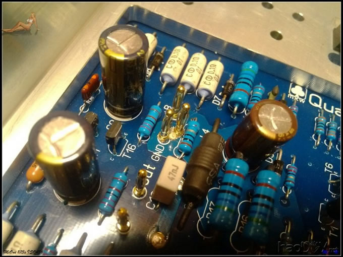 心是国都quad 606心功放,壳是Diyer