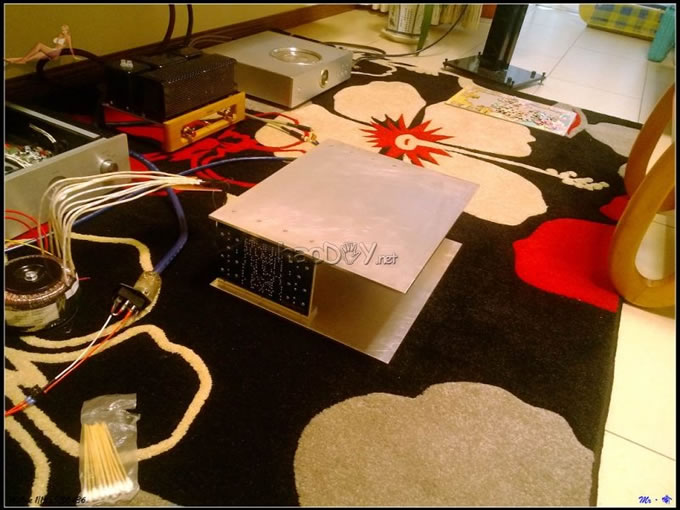 心是国都quad 606心功放,壳是Diyer
