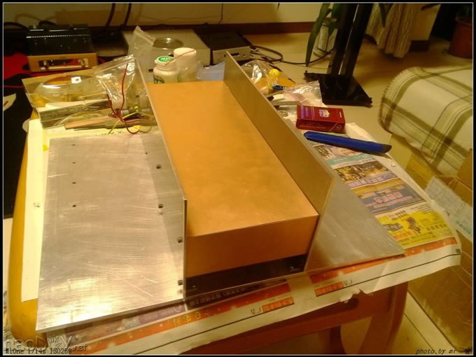 心是国都quad 606心功放,壳是Diyer