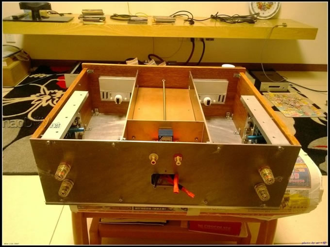 心是国都quad 606心功放,壳是Diyer