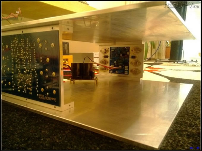 心是国都quad 606心功放,壳是Diyer