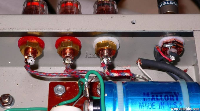 双单声道kt88电子管推挽胆机装机实验