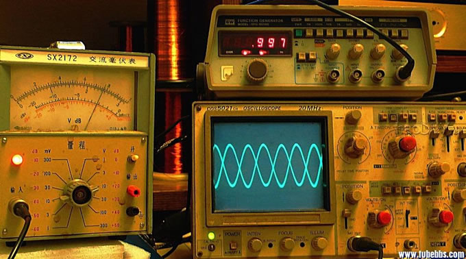 双单声道kt88电子管推挽胆机装机实验