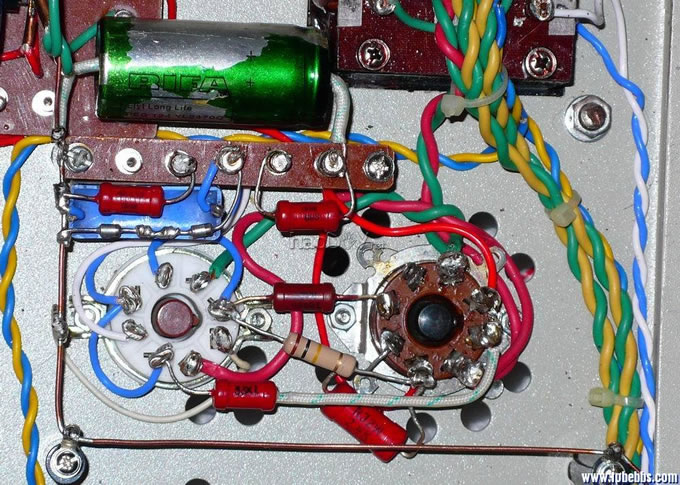双单声道kt88电子管推挽胆机装机实验