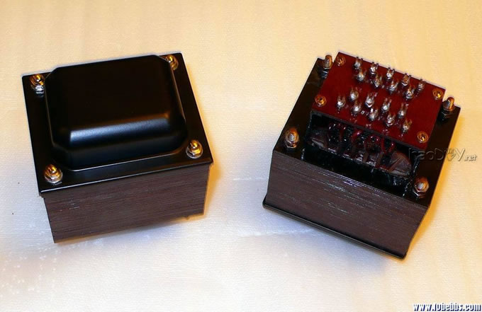 双单声道kt88电子管推挽胆机装机实验