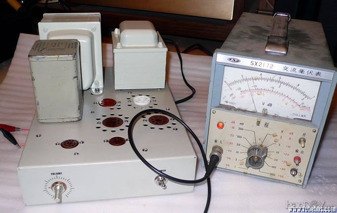 双单声道kt88电子管推挽胆机装机实验