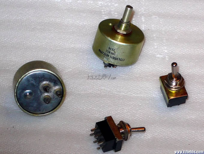 双单声道kt88电子管推挽胆机装机实验