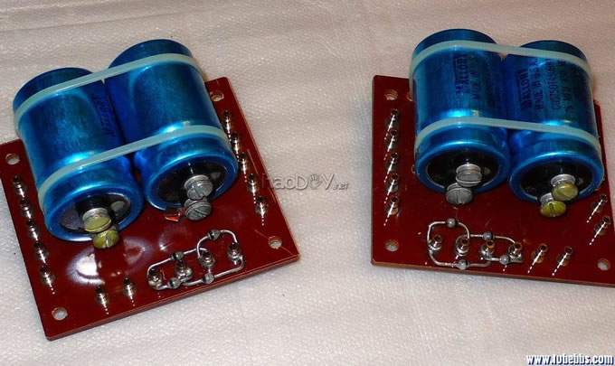 双单声道kt88电子管推挽胆机装机实验