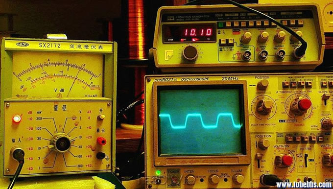 双单声道kt88电子管推挽胆机装机实验