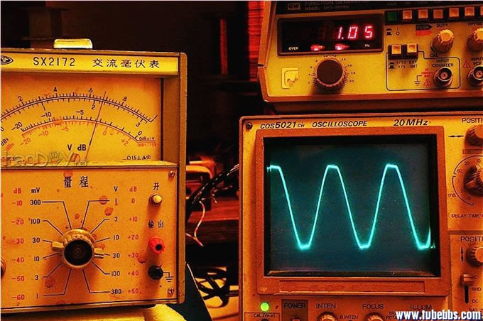 双单声道kt88电子管推挽胆机装机实验