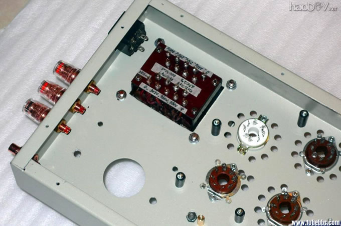 双单声道kt88电子管推挽胆机装机实验