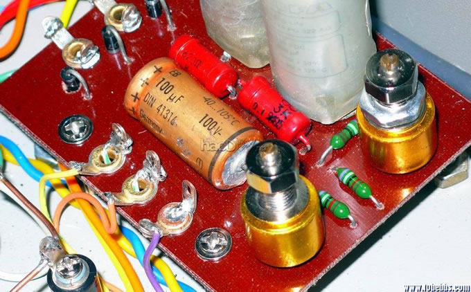 双单声道kt88电子管推挽胆机装机实验