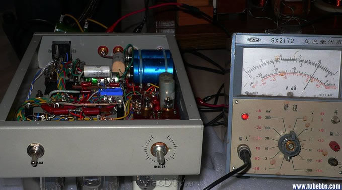 双单声道kt88电子管推挽胆机装机实验