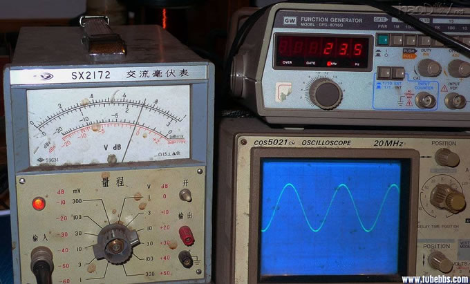 双单声道kt88电子管推挽胆机装机实验