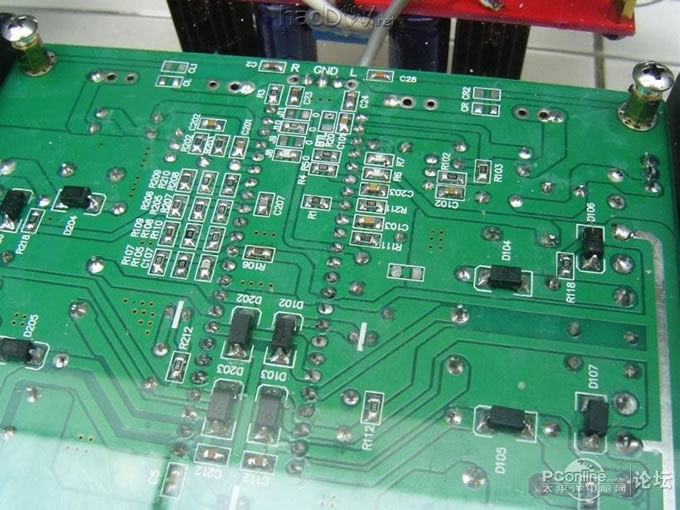 点击查看原图 数字功放TA2030 300X2W diy制作