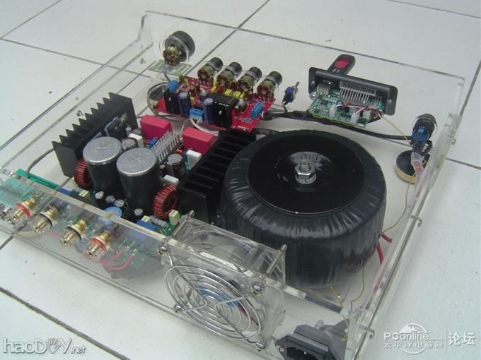 点击查看原图 数字功放TA2030 300X2W diy制作