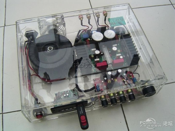 点击查看原图 数字功放TA2030 300X2W diy制作