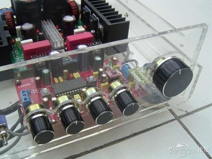点击查看原图 数字功放TA2030 300X2W diy制作