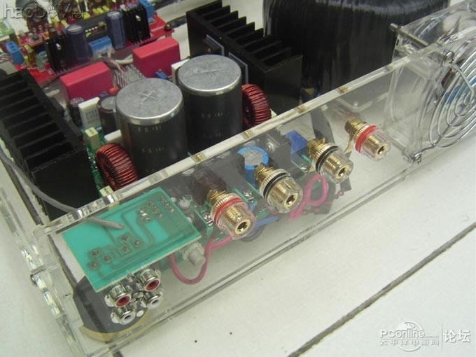 点击查看原图 数字功放TA2030 300X2W diy制作