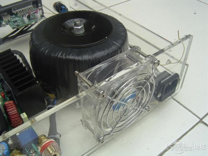 点击查看原图 数字功放TA2030 300X2W diy制作