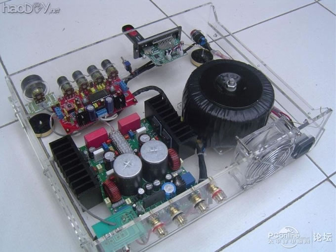 点击查看原图 数字功放TA2030 300X2W diy制作