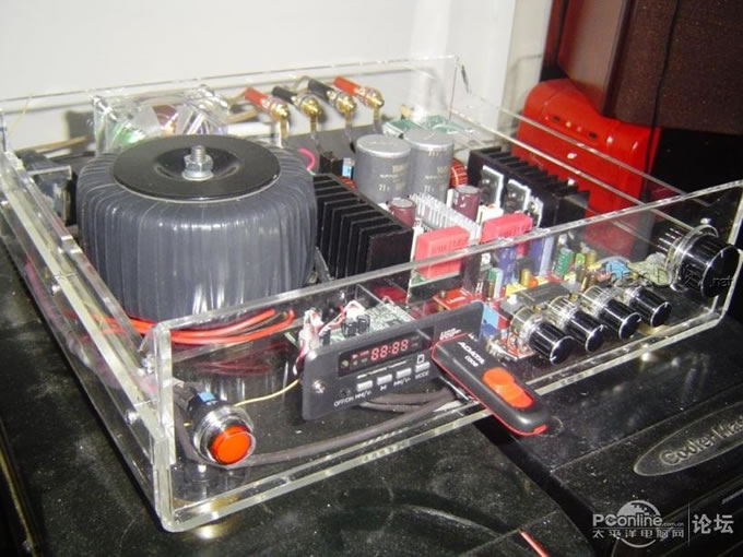 点击查看原图 数字功放TA2030 300X2W diy制作