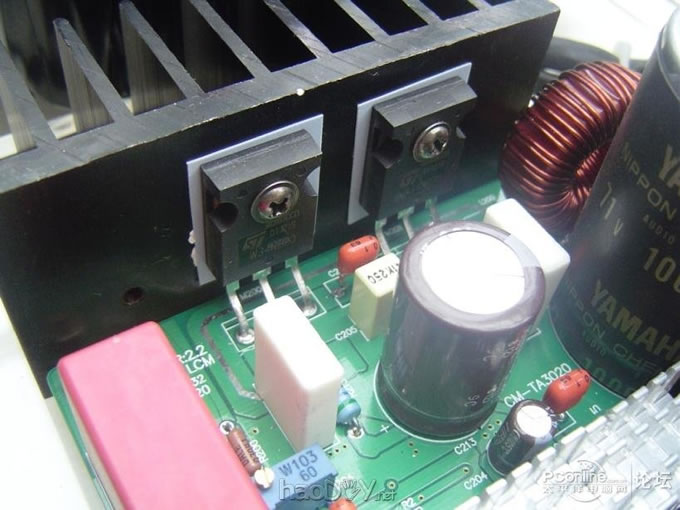 点击查看原图 数字功放TA2030 300X2W diy制作