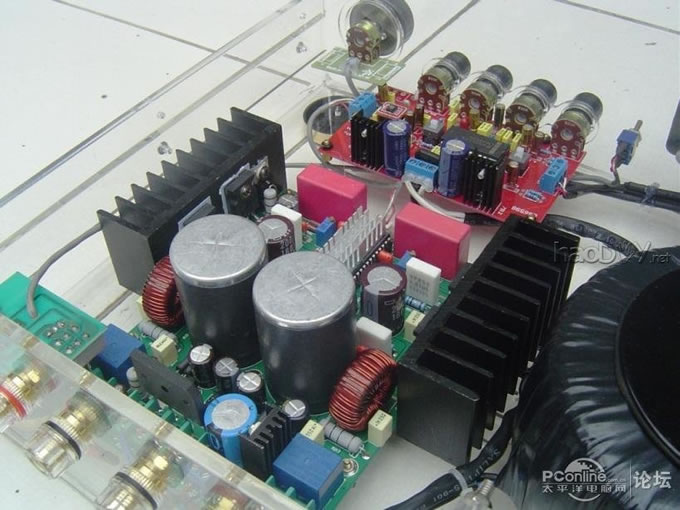 点击查看原图 数字功放TA2030 300X2W diy制作