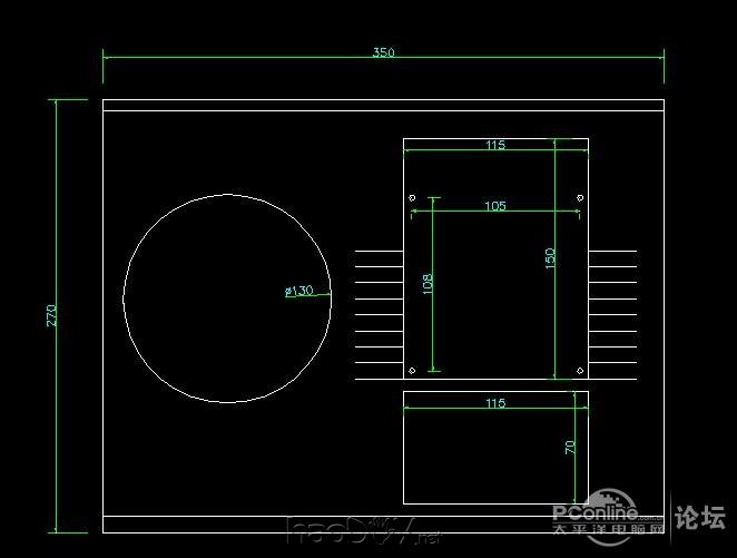 点击查看原图 数字功放TA2030 300X2W diy制作