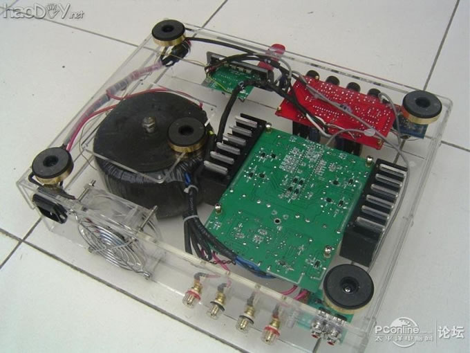 点击查看原图 数字功放TA2030 300X2W diy制作
