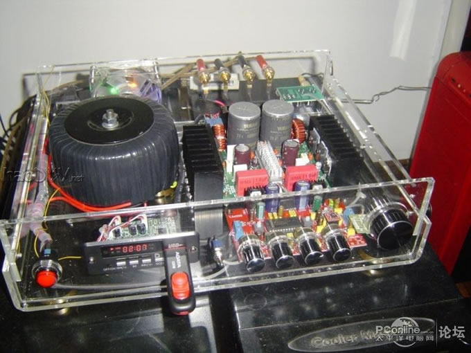 点击查看原图 数字功放TA2030 300X2W diy制作