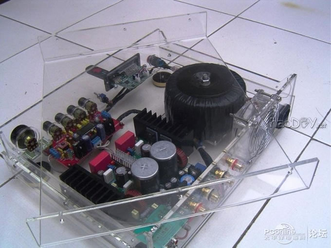 点击查看原图 数字功放TA2030 300X2W diy制作