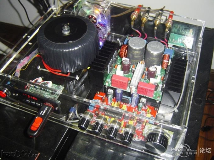 点击查看原图 数字功放TA2030 300X2W diy制作