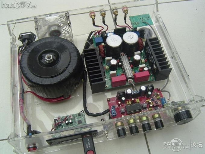 点击查看原图 数字功放TA2030 300X2W diy制作