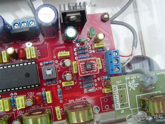 点击查看原图 数字功放TA2030 300X2W diy制作