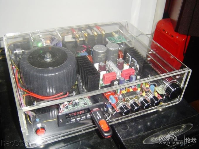 点击查看原图 数字功放TA2030 300X2W diy制作