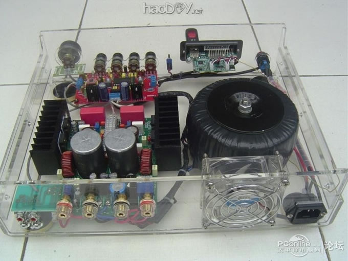 点击查看原图 数字功放TA2030 300X2W diy制作