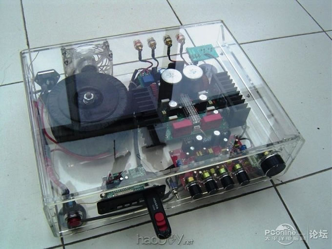 点击查看原图 数字功放TA2030 300X2W diy制作