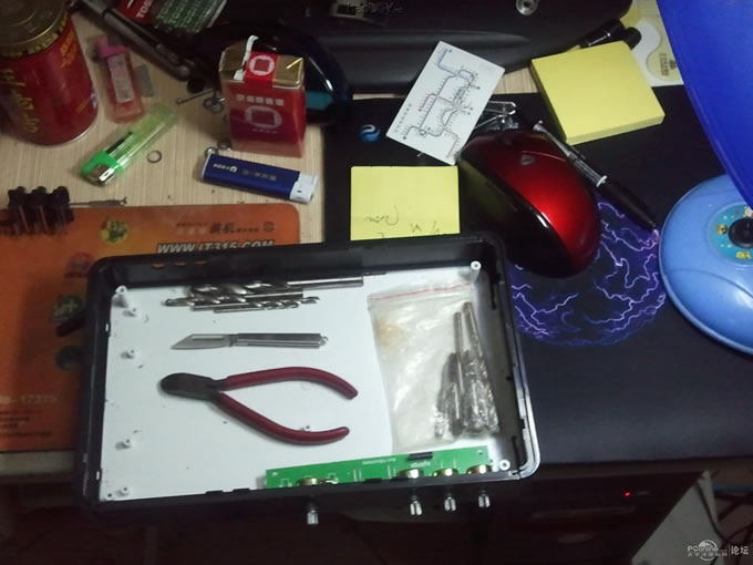 点击查看原图 diy制作了一个5.1声道盒子家庭影院av功放