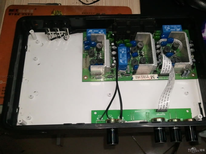 点击查看原图 diy制作了一个5.1声道盒子家庭影院av功放