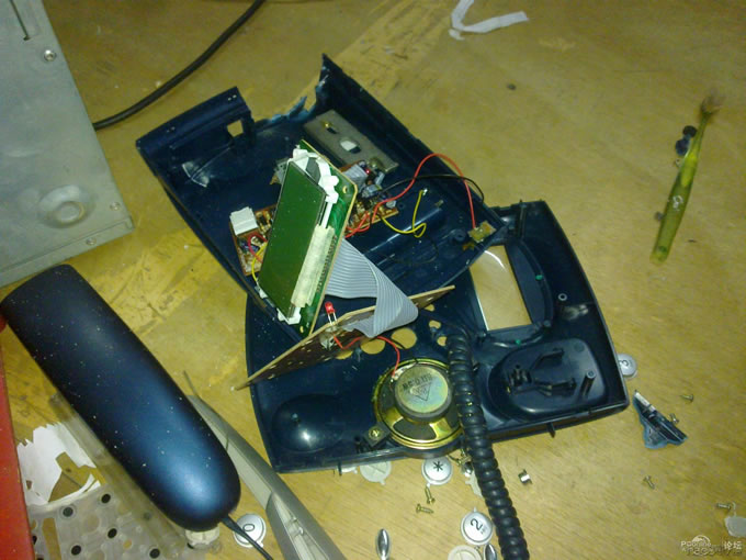 点击查看原图 零费用~给电脑简单地加上一个电话机钥匙开关