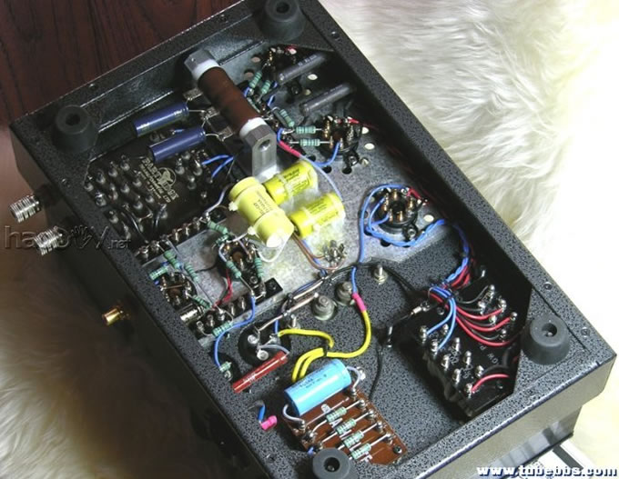 平常心、音乐味----为四友兄制作的KT66/EL34PP放大器 为四友兄制作的ecc32+KT66/EL34PP推挽胆机电子管放大器
