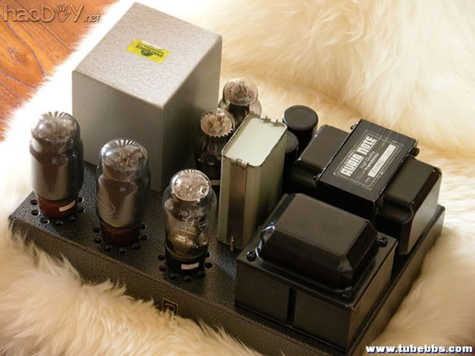 平常心、音乐味----为四友兄制作的KT66/EL34PP放大器 为四友兄制作的ecc32+KT66/EL34PP推挽胆机电子管放大器