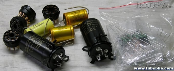 平常心、音乐味----为四友兄制作的KT66/EL34PP放大器 为四友兄制作的ecc32+KT66/EL34PP推挽胆机电子管放大器