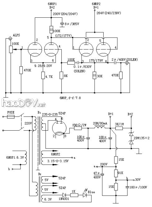 五做6N8P前级鈥斺2003-2-27 五做6N8P前级