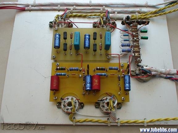 200B的Siver Rhythm 6sj7+kt66电子管单端胆机功放基本完成