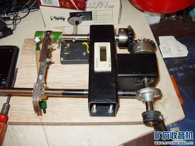 基本成形 DIY一台简单实用的廉价蜂房绕线机