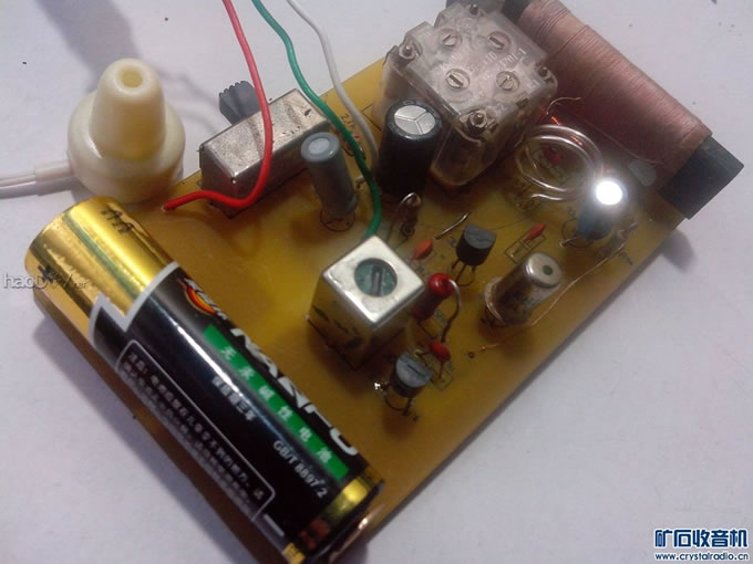 组装完成1.jpg 简易FM/AM两波段收音机diy制作
