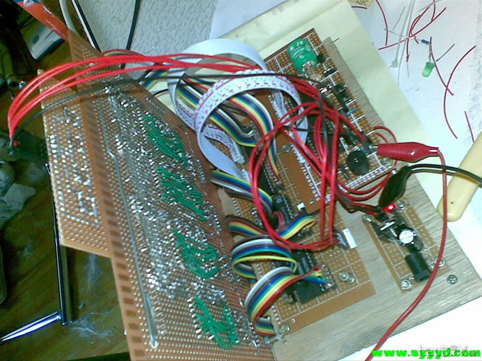 20100227(044).jpg 自己动手制作 32*16LED点阵显示屏~! 含程序 原理图